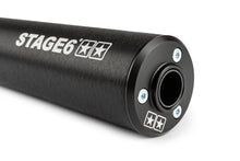 Silencer Stage6 50 - 80cc left side black