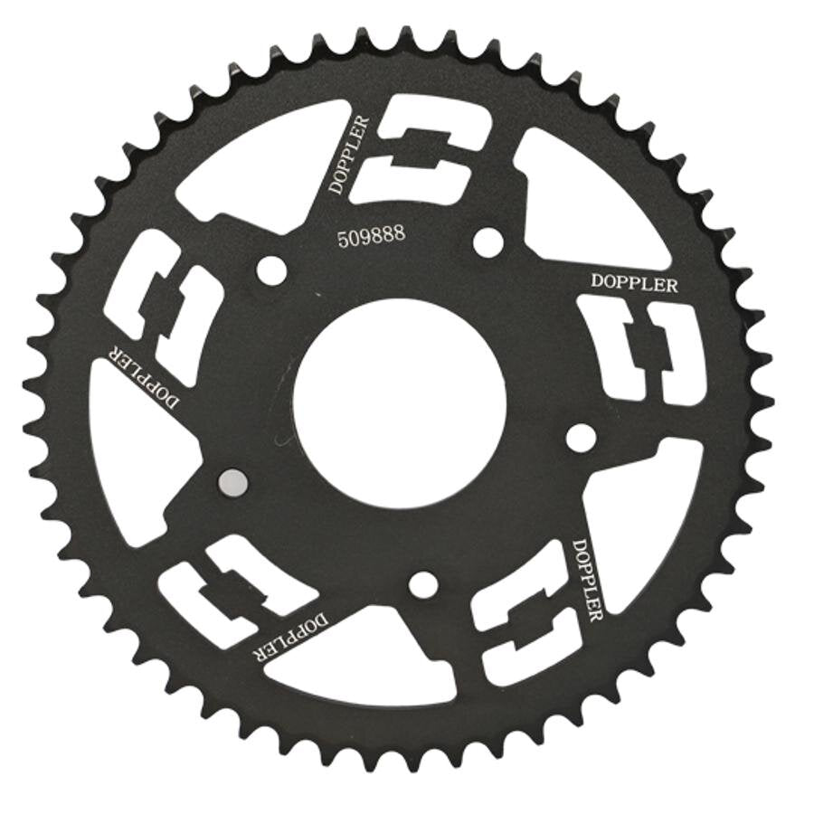 Rear Sprocket steel 53Z - 420 Doppler Origin Peugeot / Rieju