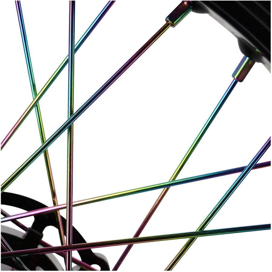 Spokes rear Doppler Neochrom 18x195mm / 18x199mm Derbi Senda