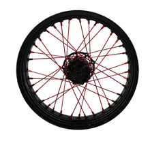Spokes front Doppler red 36 x 195mm Derbi Senda