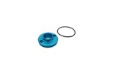 Silencer End Cap KRM 70 - 90 alu turquoise