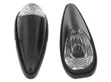 Glue-On Indicators STR8 Raindrop clear / black