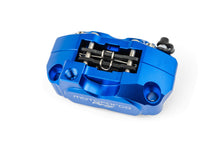 Brake Caliper 4-piston MotoForce Racing blue