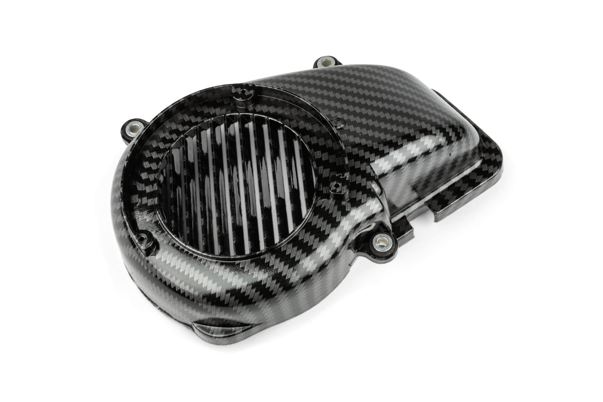 Fan Cover STR8 Yamaha BW's up to 2004 carbon look
