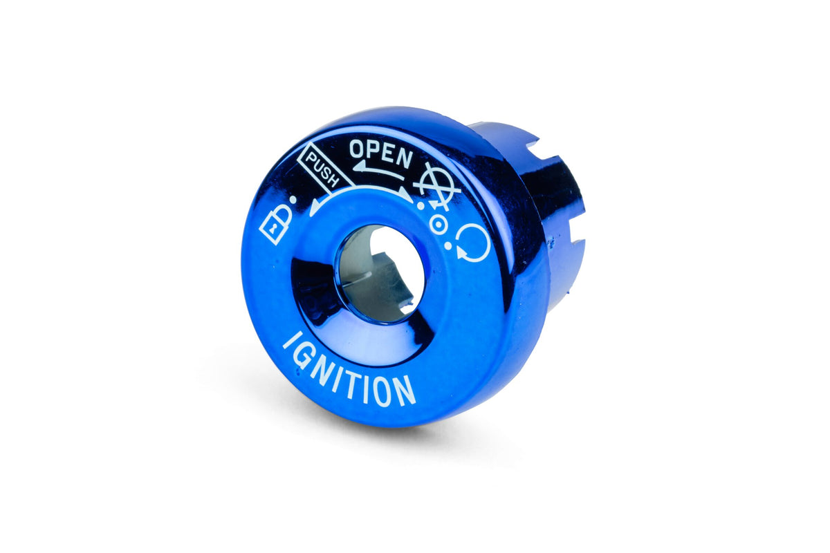 Ignition Switch Cover STR8 MBK / Yamaha blue