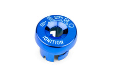 Ignition Switch Cover STR8 MBK / Yamaha blue