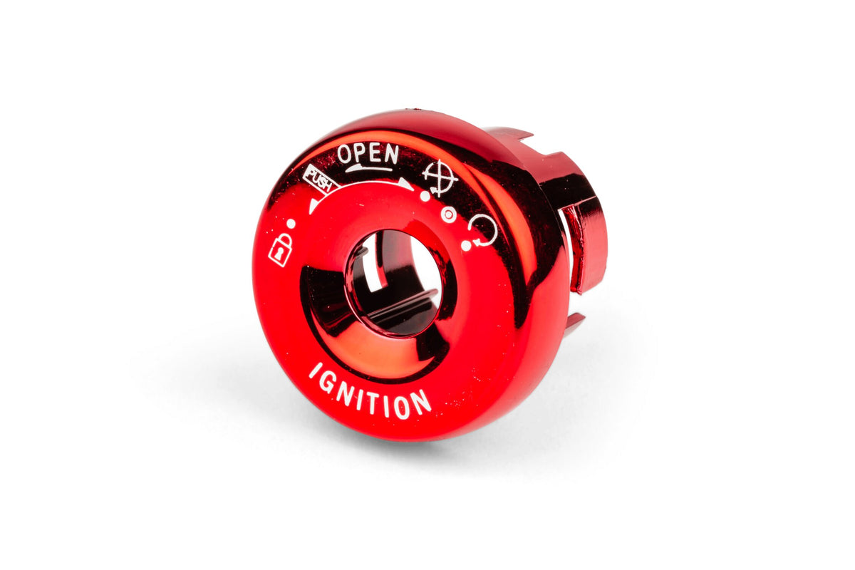 Ignition Switch Cover STR8 Yamaha / MBK Nitro red