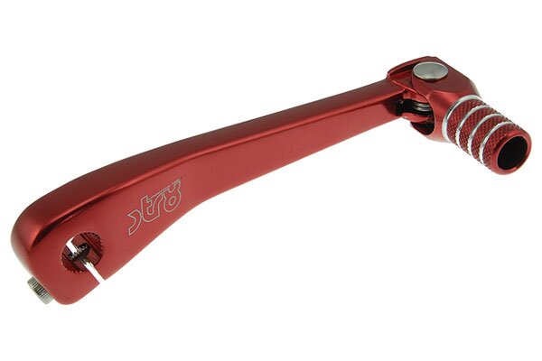 Kickstart Lever STR8 Minarelli Race aluminium red