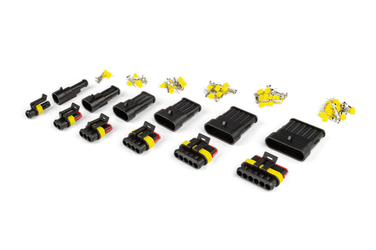 Connectors 1 to 6 pins waterproof