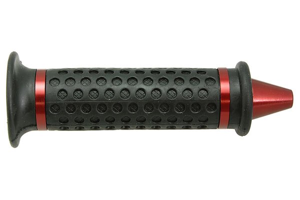Grips STR8 Konik cone-shaped end caps black / red