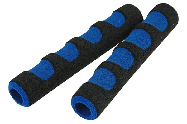 Brake Lever Sleeves STR8 universal black / blue
