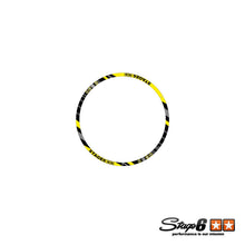 Rim Sticker Set Scooter 10" Stage6 Yellow