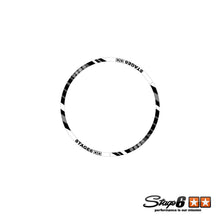 Rim Sticker Set Scooter 12" Stage6 Blanc
