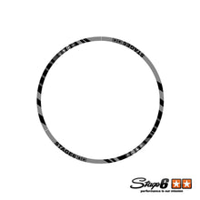 Rim Sticker Set Motorcycle 17" Stage6 Black