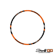 Rim Sticker Set Motorcycle 17"Stage6 Orange
