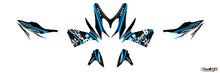Graphics Kit Yamaha Aerox before 2013 Stage6 Blue