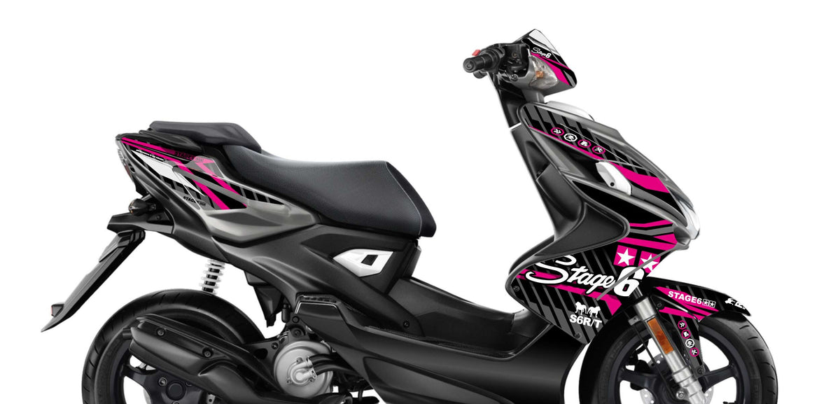 Graphics Kit Yamaha Aerox after 2013 Stage6 Pink