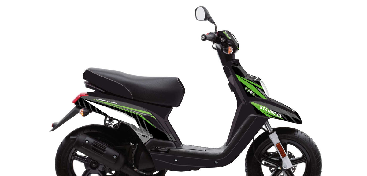Graphics Kit Yamaha BWs after 2004 Stage6 Green