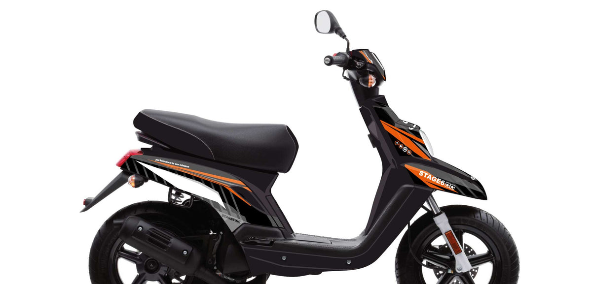 Graphics Kit Yamaha BWs after 2004 Stage6 Orange