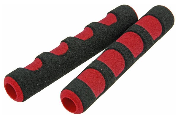 Brake Lever Sleeves STR8 universal black / red
