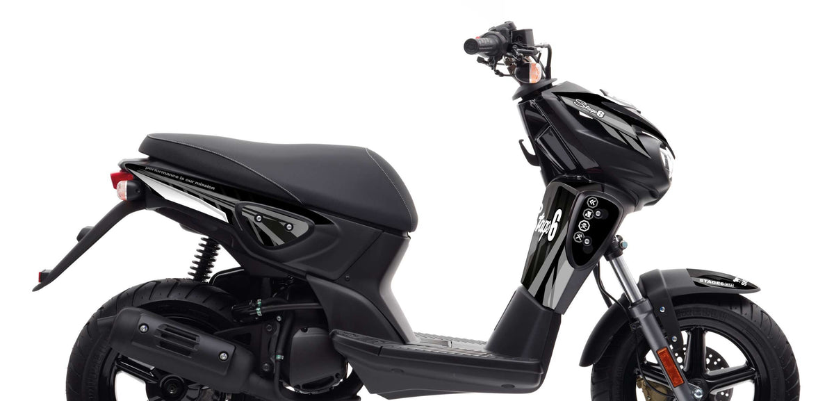 Graphics Kit Yamaha Slider Stage6 Black