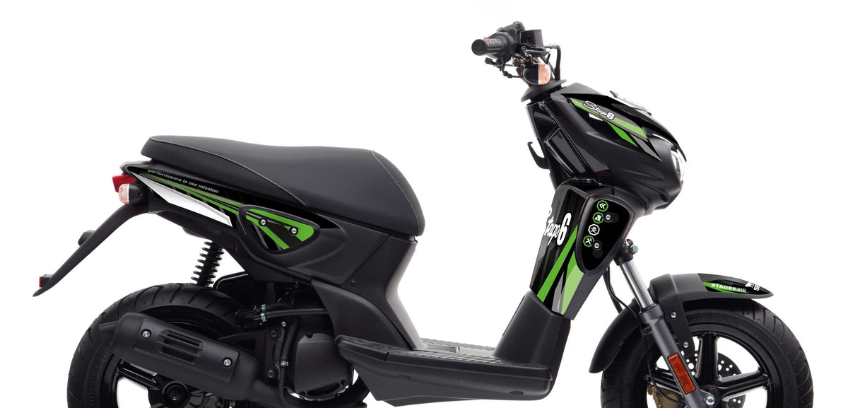 Graphics Kit Yamaha Slider Stage6 Green