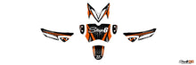 Graphics Kit Yamaha Slider Stage6 Orange