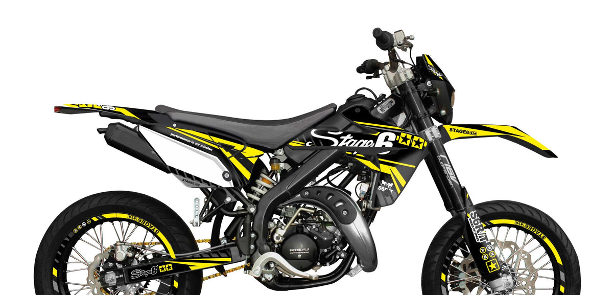 Graphics Kit Rieju MRT 2009 - 2021 Stage6 Yellow