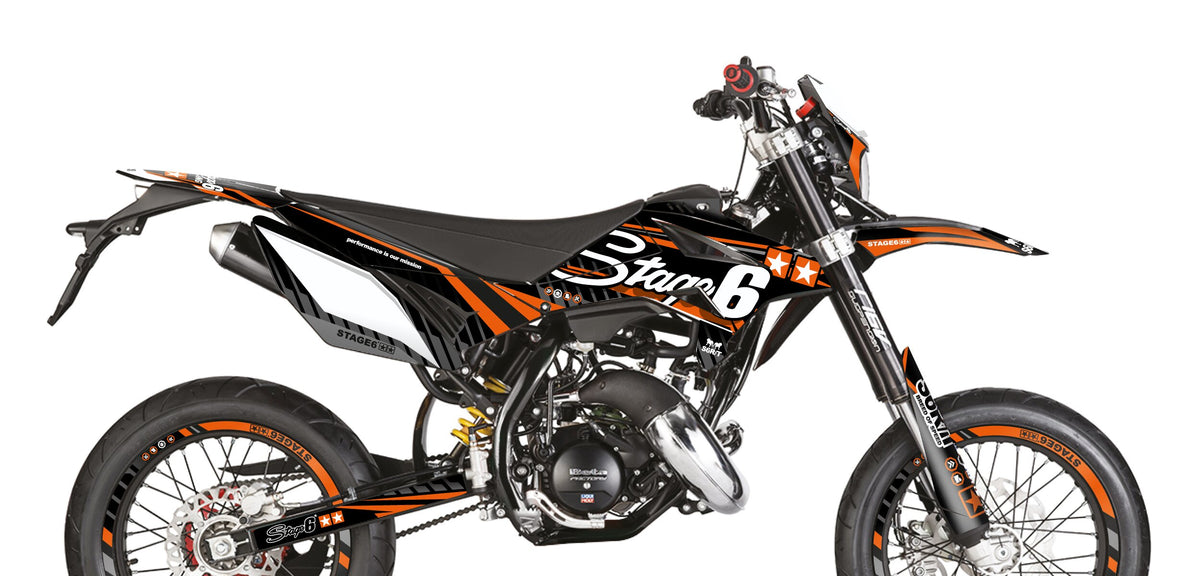 Graphics Kit Beta RR 2011 - 2020 Stage6 Orange