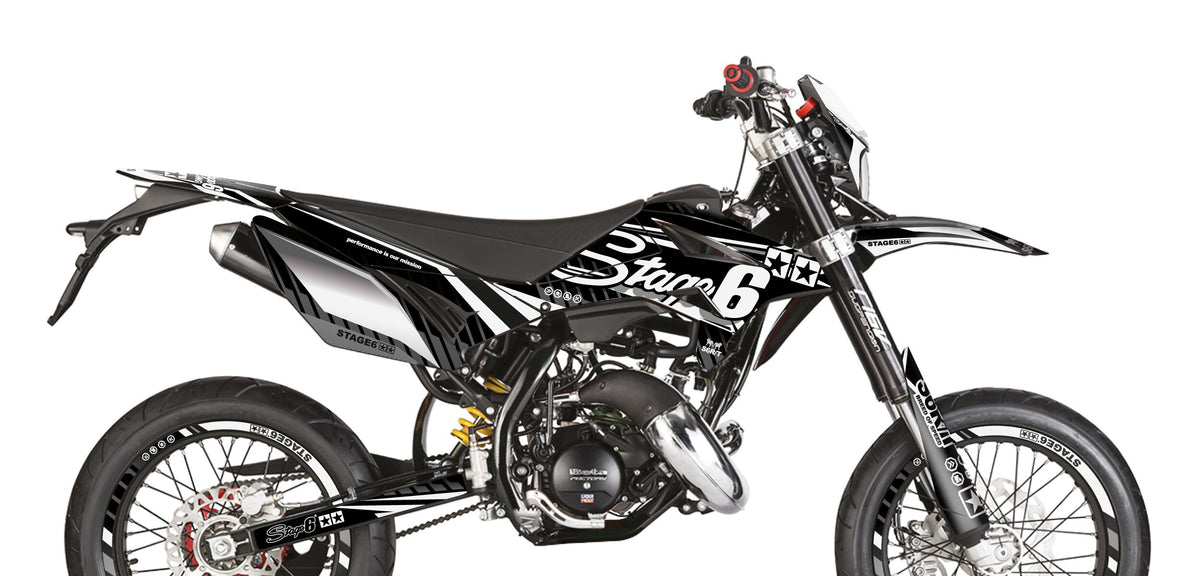 Graphics Kit Beta RR 2011 - 2020 Stage6 Blanc