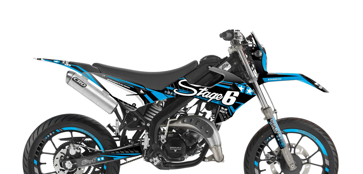 Graphics Kit Rieju MRT after 2022 Stage6 Blue