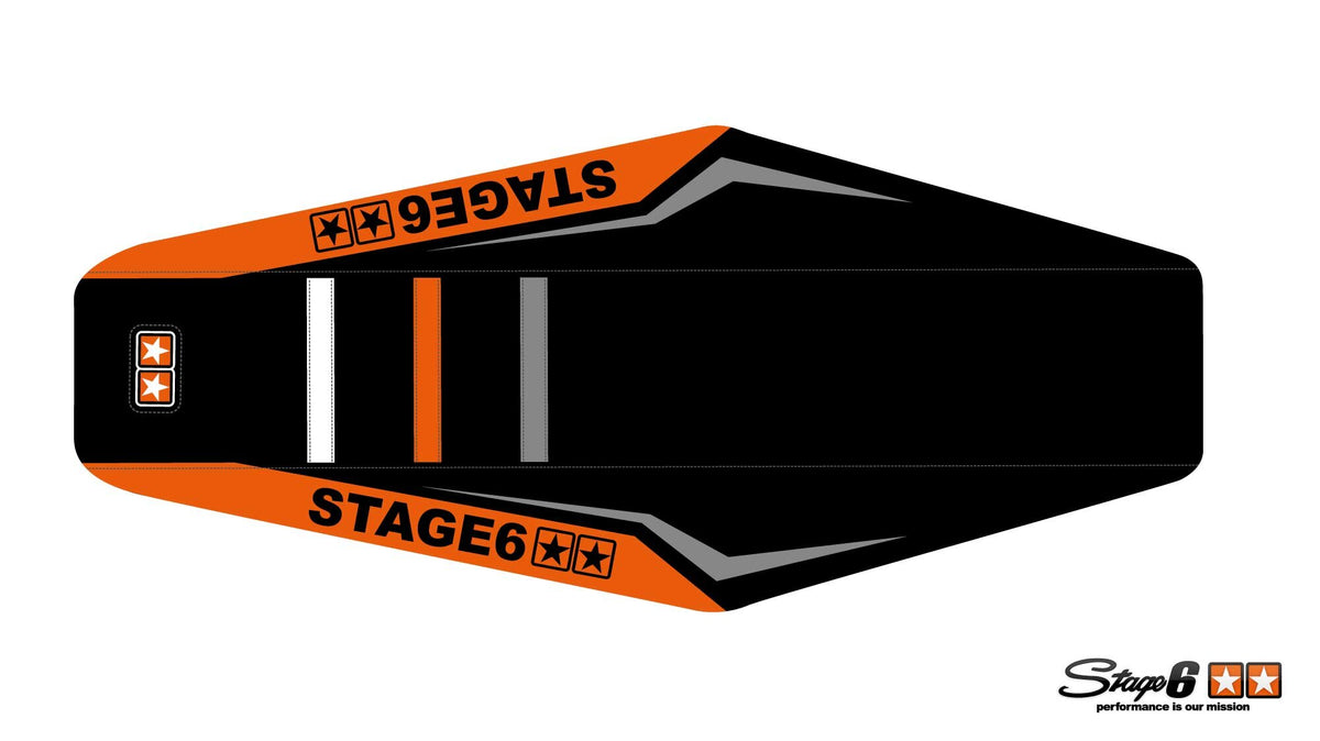 Seat Cover Beta RR after 2021 Stage6 Full Covering Orange