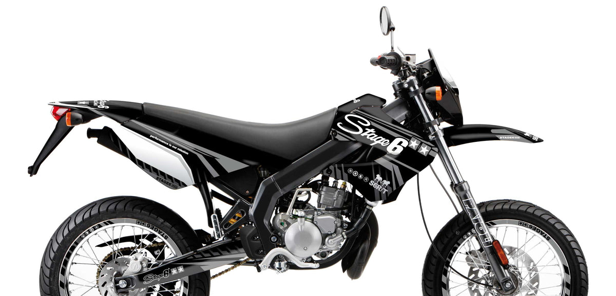 Graphics Kit Derbi X-Treme 2006 - 2010 Stage6 Black