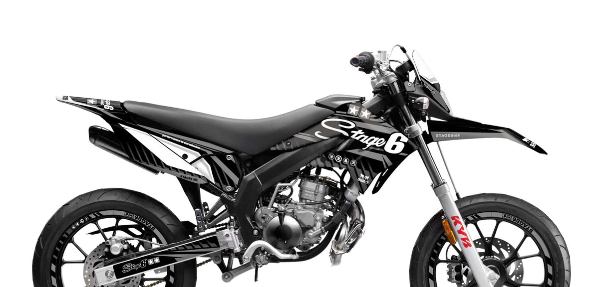 Graphics Kit Derbi X-Treme 2011 - 2017 Stage6 Black