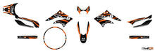 Graphics Kit Derbi X-Treme 2011 - 2017 Stage6 Orange