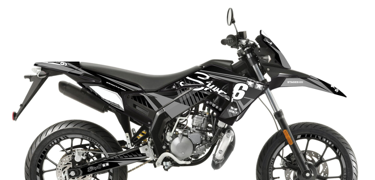 Graphics Kit Derbi X-Treme 2018 - 2020 Stage6 Black