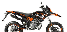 Graphics Kit Derbi X-Treme 2018 - 2020 Stage6 Orange