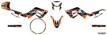 Graphics Kit Derbi X-Treme 2018 - 2020 Stage6 Orange