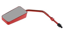 Mirror F1 RH / LH STR8 M8 LH thread adapter red