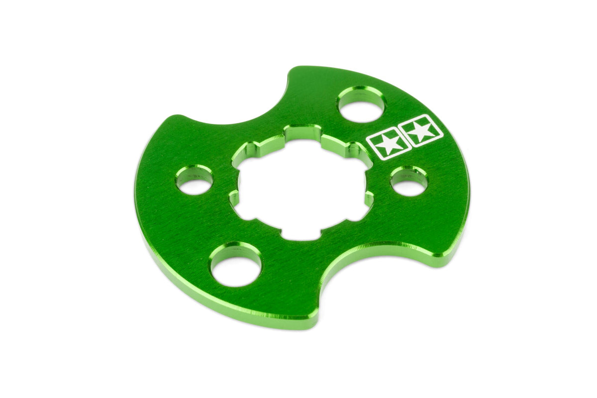 Locking Plate front sprocket Derbi Stage6 green
