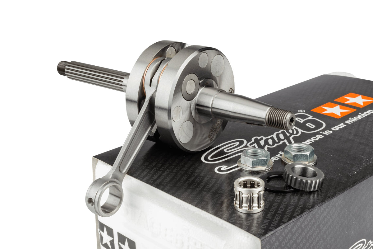 Crankshaft Stage6 R/T 85mm conrod Piaggio