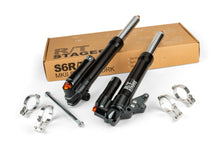 Fork Stage6 R/T + mudguard brackets Yamaha Aerox