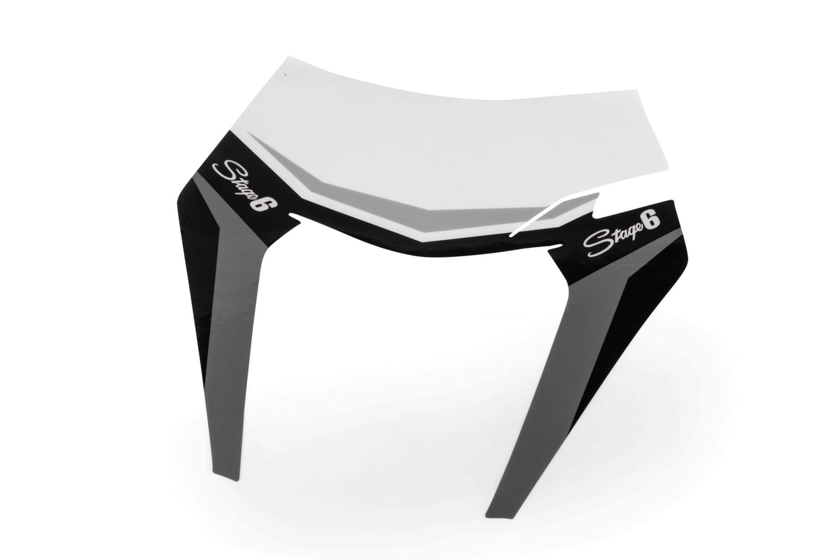 Headlight Mask Decal KTM EXC Stage6 black