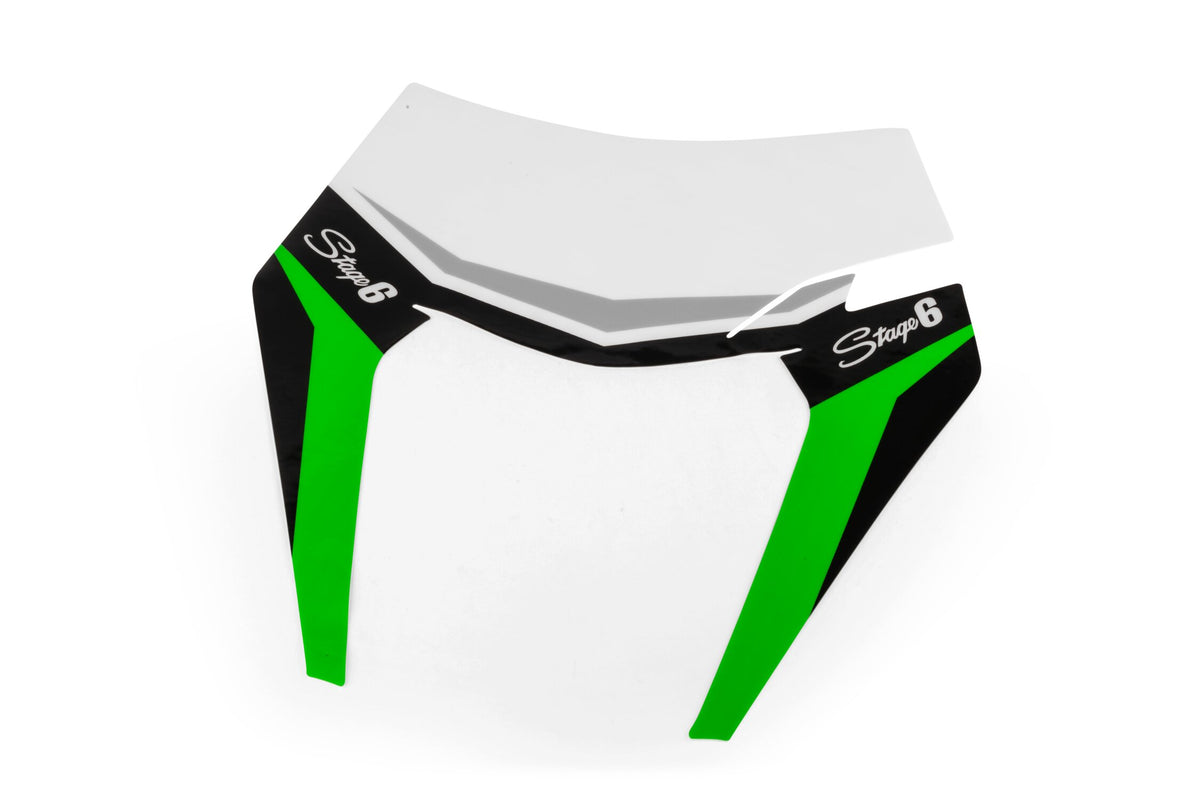 Headlight Mask Decal KTM EXC Stage6 green
