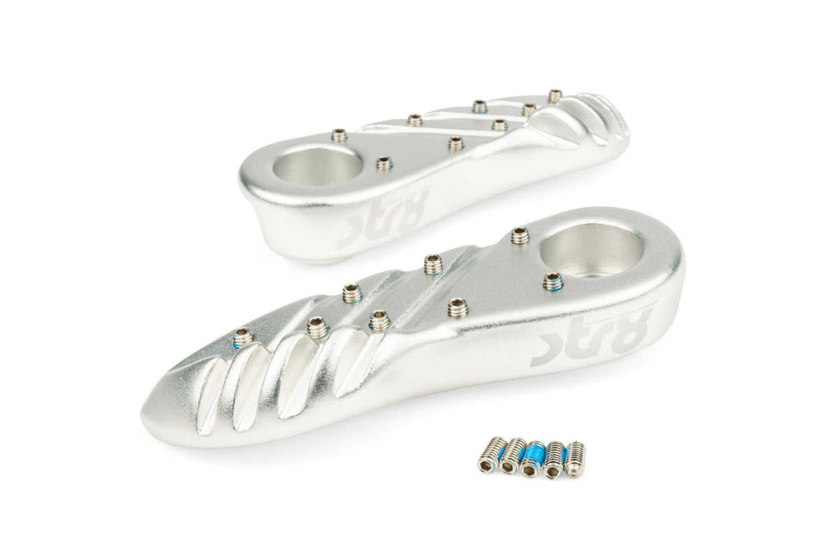 Footpegs STR8 Yamaha BWs from 2004 Silver