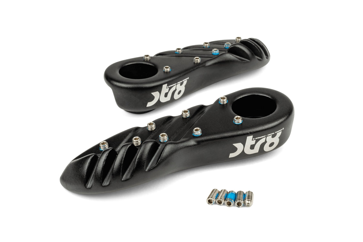 Footpegs STR8 Yamaha BWs from 2004 Black