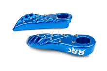 Footpegs STR8 Yamaha BWs from 2004 Blue