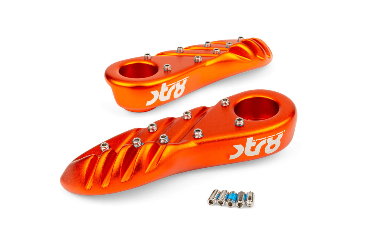 Footpegs STR8 Yamaha BWs from 2004 Orange