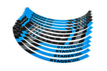 Rim Sticker Set Scooter 12" Stage6 Blue
