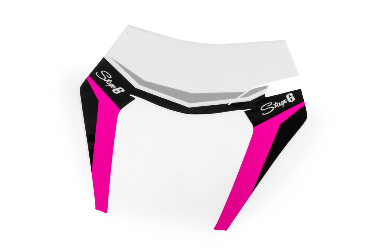 Headlight Mask Decal KTM EXC Stage6 pink